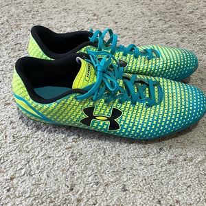 Under armor force, soccer cleats